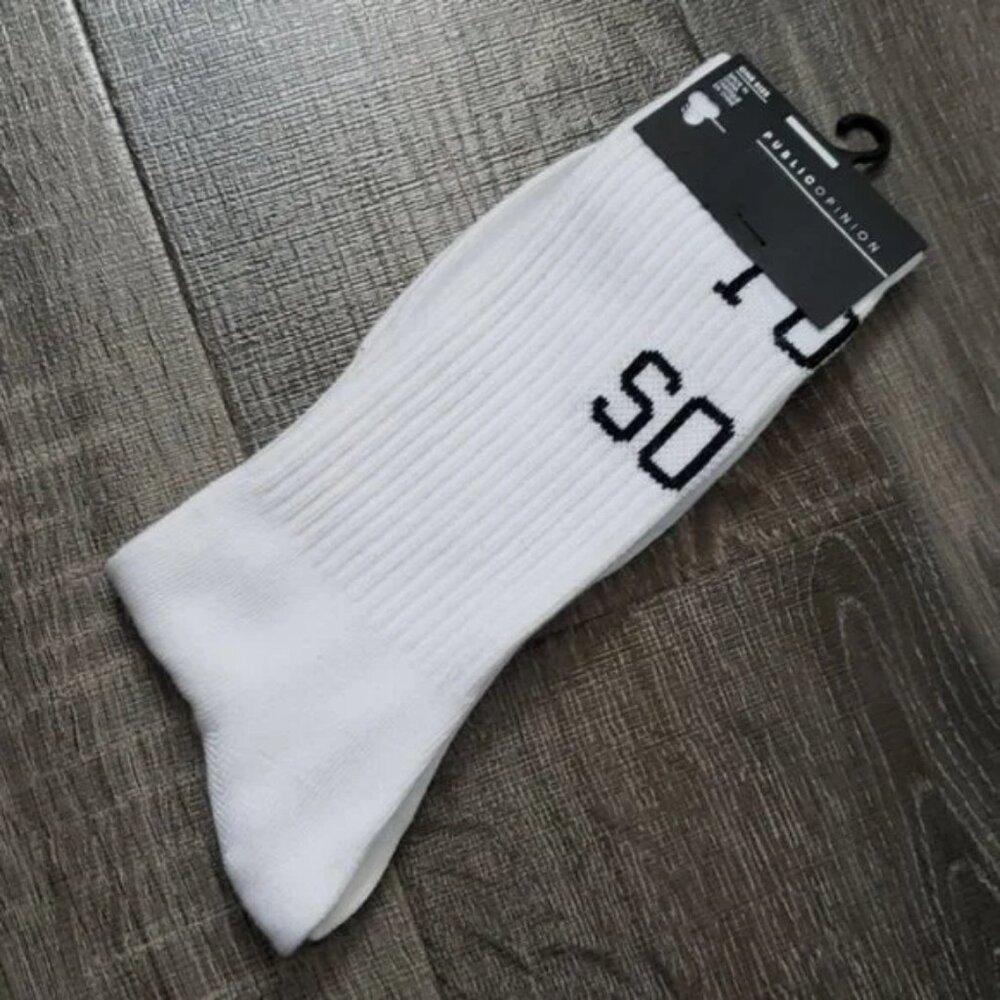 Public Opinion "Tube Sock" crew Socks